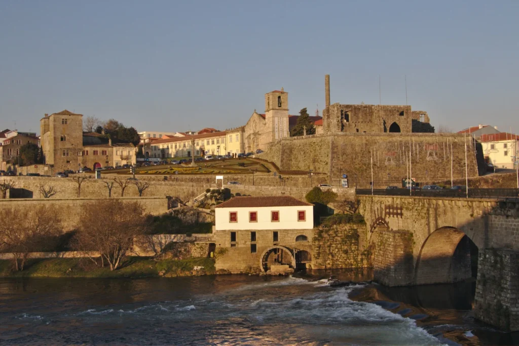Barcelos, início da etapa Barcelos – Ponte de Lima