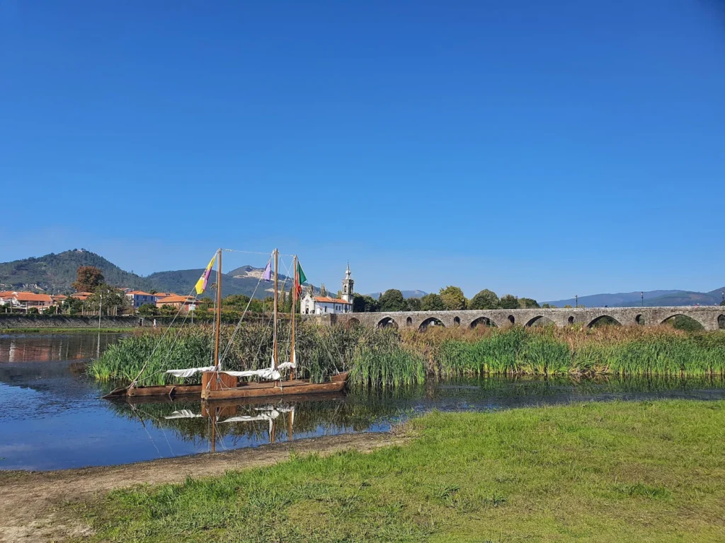 Ponte de Lima, start etapu Ponte de Lima – Rubiães