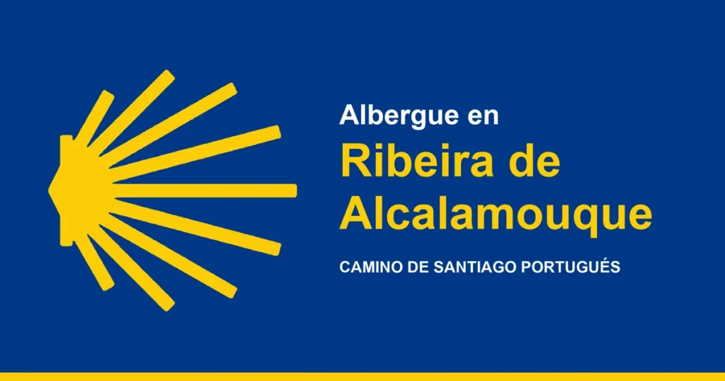 Albergue in Ribeira de Alcalamouque, aan de Camino Portugues